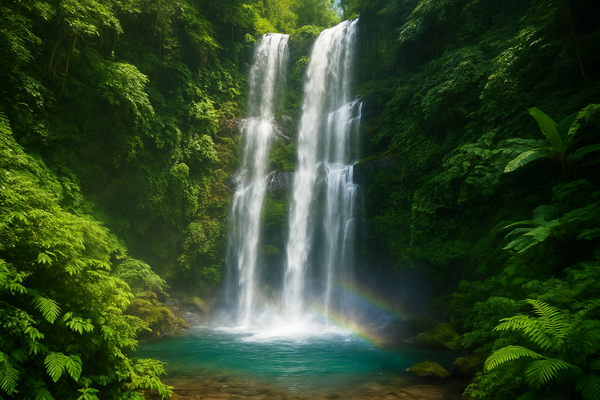 Waterfall visit